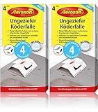 Aeroxon Ungeziefer Falle 8 Stück – zuverlässiges fangen von...