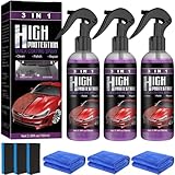 High Protection 3in1 Spray, 300 ml Nano Spray Auto Keramikversiegelung,...