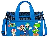 Scooli - Super Mario Sporttasche für Kinder - 23 x 35 x 16 cm -...
