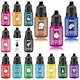 Lebensmittelfarbe - 16 Farben x 10ml Flüssige Lebensmittel Farben für...