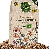 Little Plants Bienenweide - 125g Bio Samen Bienenwiese - Blumenwiese Samen...