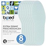 biped FRESH! 8 Paar Frischesohlen clean breeze - Einlegesohlen mit frischem...