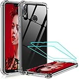 LeYi für Huawei P20 Lite Hülle mit Panzerglas Schutzfolie(2 Stück), Neu...