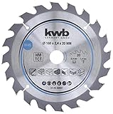 kwb 584557 Hartmetall Kreissägeblatt 160 x 20 mm 1 St.
