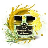 Estragon Senf mit Zitrone