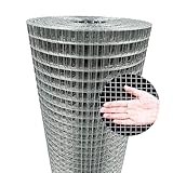 YAGJIA Wühlmausgitter 1m x 10m, Volierendraht 12.7mm x 12.7mm,...