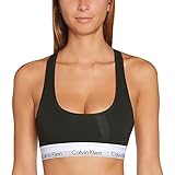 Calvin Klein Damen BH Bralette Unlined Sport, Schwarz (Black), L