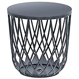 Gartenkorbständer - dekorativer Beistelltisch UNIQUBO 55L, Abmessungen...