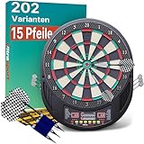 Ultrasport Dartscheibe Elektronisch Profi Set ohne Türen I Elektronische...