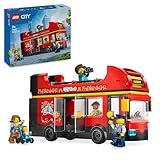 LEGO City Doppeldeckerbus, Doppeldecker Spielzeug-Bus, Fahrzeug-Spielset...