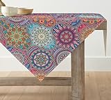Artoid Mode Boho Vintage Geometrie Marokkanisch Mandala Tischdecke,...