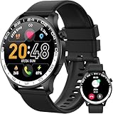 Smartwatch Herren, AMOLED-Display HD Touch Smart Watch mit...