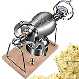 Diese chinesische Retro-Popcornmaschine mit Handkurbel, ausgestattet mit...