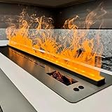 Wasserdampf Kamineinsätze 3D Simulierte Dampfflamme LED Elektrokamin Keine...