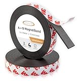 ECENCE Magnetband selbstklebend A+ B für Fliegengitter und Moskitonetze...