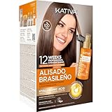 Kativa Premium brasilianisches Glättungs-Set - Neue Formel mit...