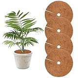Neerow Kokos-Mulchscheibe, 4 Stück Kokosscheibe, 30cm Kokosmatte...