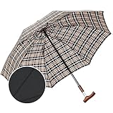 FARE Spazierstockschirm DUO Safebrella Gr. L - Praktische Schirm- und...