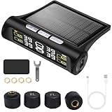 ZOBMIO TPMS Reifendruckkontrollsystem – 4 wasserdichte...
