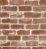 xupingjiti Selbstklebend Tapete Ziegel Wandpapier Vintage Steinoptik...