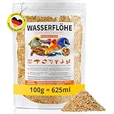Wasserflöhe getrocknet 625ml (entspricht 100g), Zierfischfutter Aquarium,...