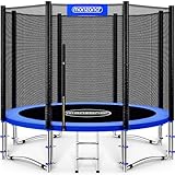 Monzana® Trampolin Ø 305 cm TÜV SÜD GS Zertifiziert Komplettset mit...