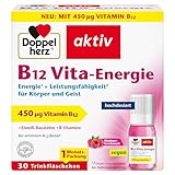 Doppelherz B12 Vita-Energie - Vegan und hochdosiert mit 450 µg Vitamin B12...