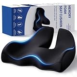 Benazcap Sitzkissen, Ergonomisches Coccyx-Kissen für Büro- und Autostuhl,...