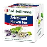 Bad Heilbrunner Schlaf- und Nerven Tee im Pyramidenbeutel, 6er Pack (6 x 15...