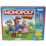 Hasbro Monopoly Junior Super Mario Edition Brettspiel, ab 5 Jahren, spielt...