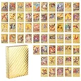 Zenithle Packung Mit 55 Pcs Cartoon Karten Silber Gold Seltene Karten...