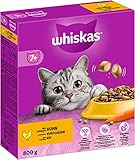 Whiskas Senior 7+ Trockenfutter Huhn, 5x800g (5 Packungen) -...