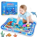 Dusor Wassermatte Baby Spielzeug 3 6 9 Monate, Wasserspielmatte BPA-frei,...