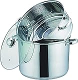 Kamberg 0008059 – Couscoustopf/Dampfgarer/Kochtopf (3‑in‑1) –...