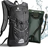 BBAIYULE® Trinkrucksack mit Trinkblase 2L, BPA-Frei| Fahrradrucksack mit...