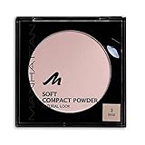 Manhattan Soft Compact Powder, Helles Kompakt Puder mit Puderquaste für...