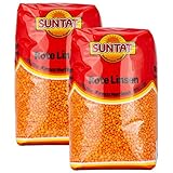 Suntat - Orientalische Rote Linsen aus der Türkei im 2er Set à 1 kg je...