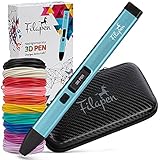 Premium 3D Stift mit 10 Filamenten und Etui | 3D stifte für Kinder und...