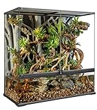 Exo Terra Terrarium aus Glas, mit einzigartiger Front Belüftung, 90 x 45 x...