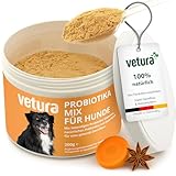 Vetura Probiotika-Mix für Hunde | 200 g | Natürliches Probiotika-Pulver |...