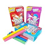 Star Sticks Bubble Gum 3er Pack – Kaugummi-Stangen mit Rauch-Effekt –...