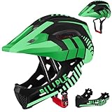 Kinderhelm, 2-In-1 Integriert Kinder Fahrradhelm mit Abnehmbarem...