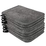 PHOGARY 10er Pack Waschhandschuhe, Frottee, Mikrofaser Waschlappen, 15 x 21...