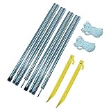 OLPRO Zeltstangen Set 2 x 180 cm, Camping, Ersatz, Aluminium, Outdoor,...