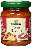 Alnatura Bio Pesto Glas, Rosso, 120 g