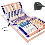 elektrischer Lattenrost 100% BUCHE - Kopf- u. Fußteil elektrisch...