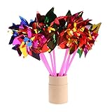 pumpumlia Windmühlen-Spinner, Kinderspielzeug, Gartenparty, Dekoration, 10...