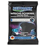 HEITMANN Wäsche-Schwarz | Farbauffrischer für schwarze Kleidung |...