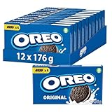 OREO Original – Knuspriger Kakaokeks mit leckerer Crèmefüllung mit...
