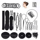 FEPITO Haar Styling Design Zubehör Set Haar Modellierung Tool Kit Spirale...